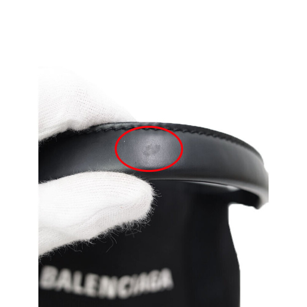 Balenciaga Navy Blue Cabas XS Bag - Picture 8 of 9